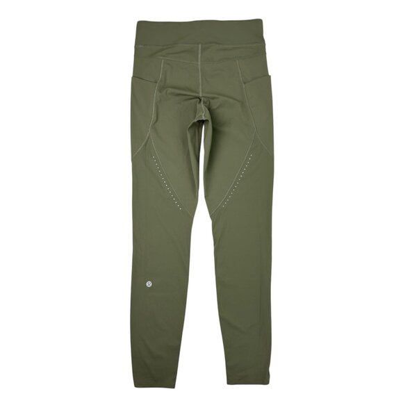 Lululemon Fast and Free HR Tight 25” Light Green Women’s 8 NWT Running Leggings - Picture 10 of 15